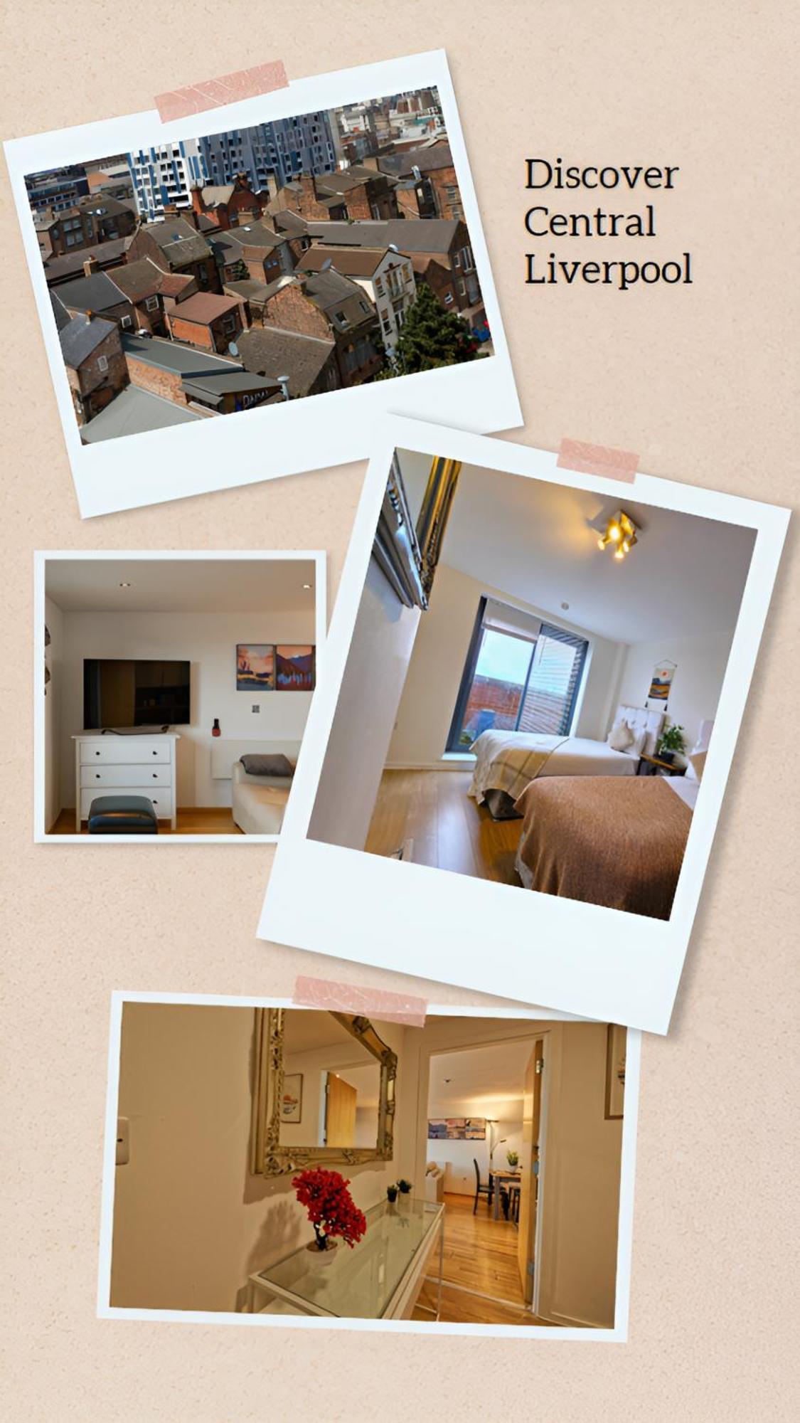 Sidemersey Livings- Convenient 1-Bedroom Flat With A View, Central Liverpool Kültér fotó