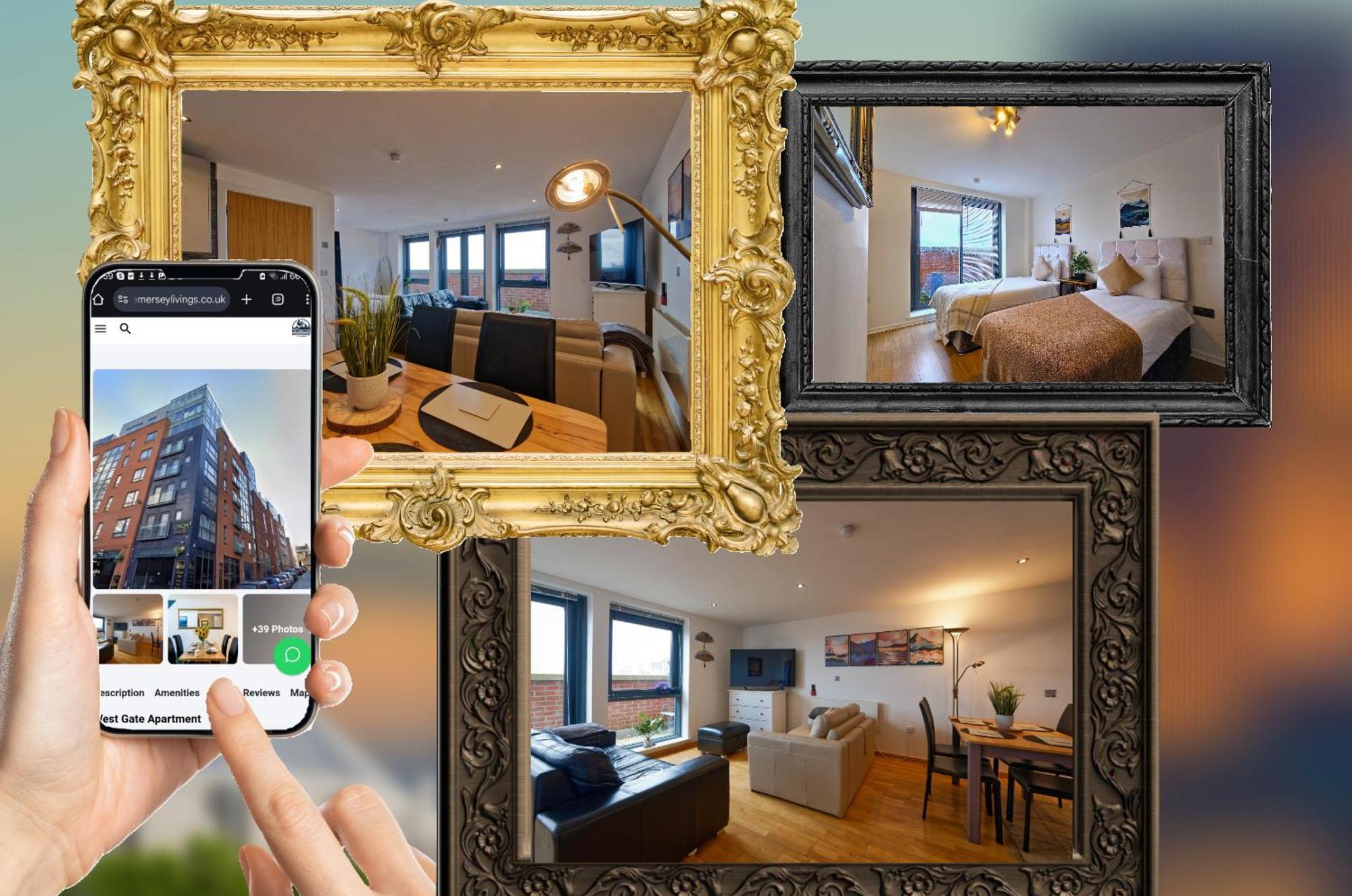 Sidemersey Livings- Convenient 1-Bedroom Flat With A View, Central Liverpool Kültér fotó